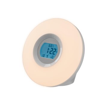 AURIOL® Wecker mit Licht, weiß - B-Ware Transportschaden Kosmetisch