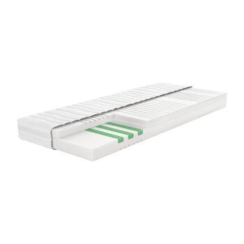 LIVARNO HOME 7-Zonen Kaltschaummatratze, H2, mit Klimaband, 90 x 200 cm - B-Ware neuwertig