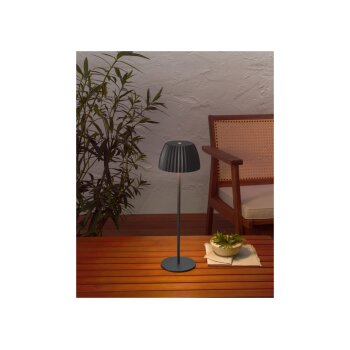 LIVARNO home LED-Akku-Tischleuchte (Anthrazit) - B-Ware neuwertig