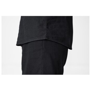 esmara® Damen Leinen-Bluse, leger geschnitten (Schwarz, 40) - B-Ware neuwertig