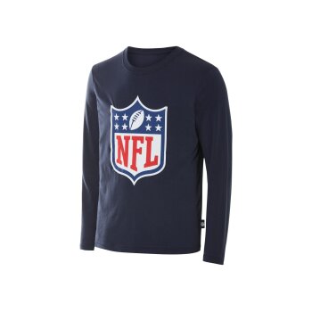 Damen / Herren Langarmshirt mit NFL-Logo (L) - B-Ware...