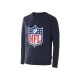 Damen / Herren Langarmshirt mit NFL-Logo (L) - B-Ware neuwertig