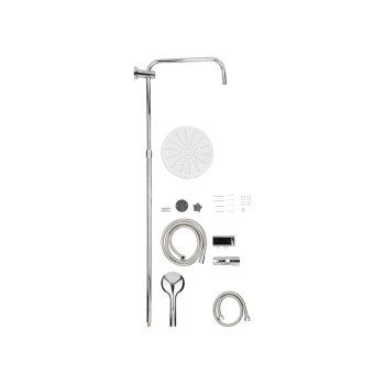 LIVARNO home Überkopfbrauseset (verchromt) - B-Ware gut