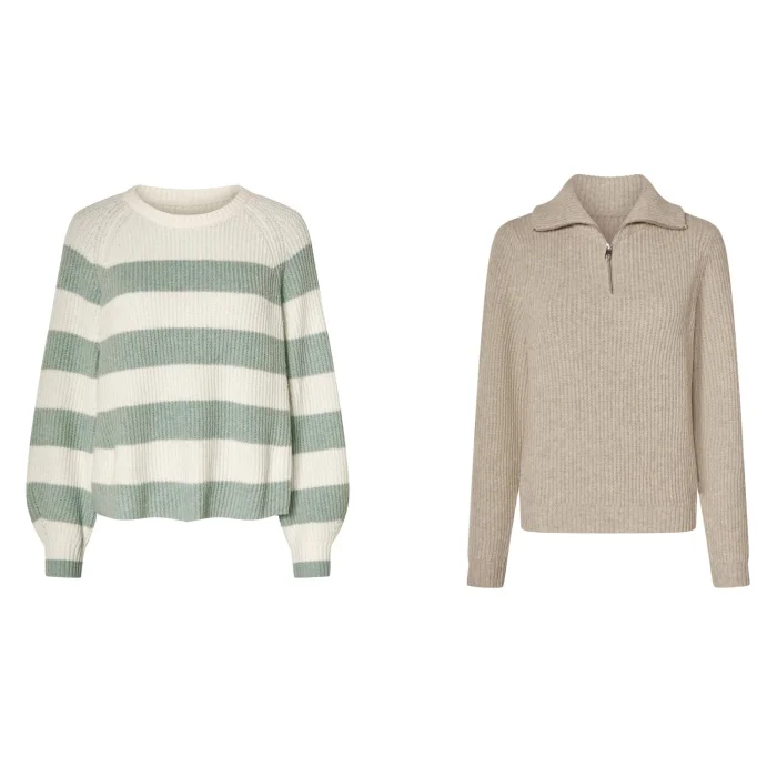 esmara® Damen Stricktroyer / Strickpullover, mit...
