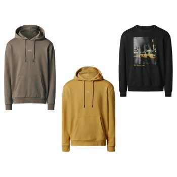 esmara Men Herren Sweatpullover / Sweathoodie, leger...