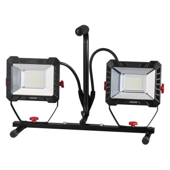 PARKSIDE PERFORMANCE® LED-Arbeitsleuchte mit Stativ PASB 100 A3, 2x 50 W - B-Ware sehr gut