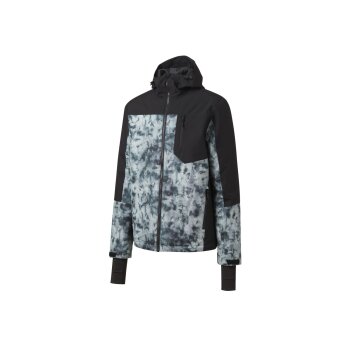 CRIVIT Herren Skijacke mit THERMOLITE® EcoMade-Technologie (Muster schwarz, M(48/50)) - B-Ware sehr gut