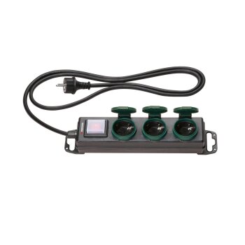 PARKSIDE® Steckdosenleiste, IP44, 2x 3er Steckleisten...