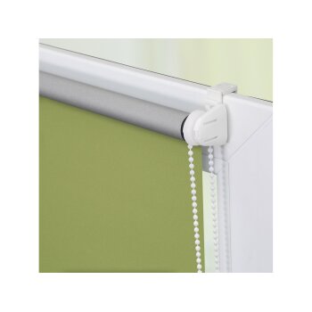 Lichtblick Thermo-Rollo Klemmfix, ohne Bohren, ab 45 x 150 cm (Grün, 85x150 cm) - B-Ware neuwertig
