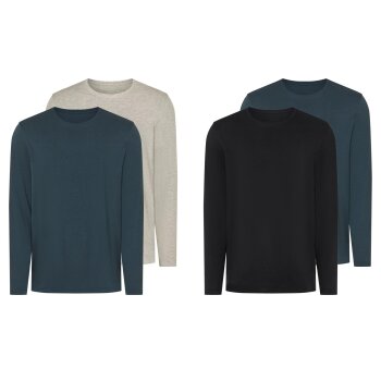 esmara Men Herren Langarmshirts, 2 Stück - B-Ware