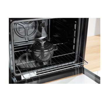 SILVERCREST® Premium-Gusseisentopf, mit Drop-System 16 cm / 1,3 Liter (Schwarz) - B-Ware sehr gut