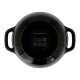 SILVERCREST® Premium-Gusseisentopf, mit Drop-System 16 cm / 1,3 Liter (Schwarz) - B-Ware sehr gut