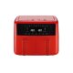 SILVERCREST® Doppelzonen-Heißluftfritteuse »SHLFD 2600 B1« (rot 1973) - B-Ware sehr gut