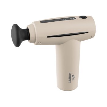 CRIVIT Mini Massage Gun »CMMG 3.7 A1« (Creme) - B-Ware sehr gut