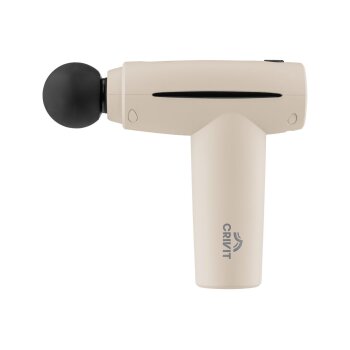 CRIVIT Mini Massage Gun »CMMG 3.7 A1« (Creme) - B-Ware sehr gut