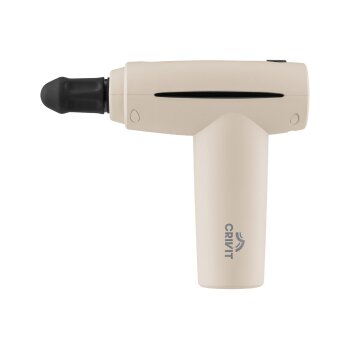 CRIVIT Mini Massage Gun »CMMG 3.7 A1« (Creme) - B-Ware sehr gut
