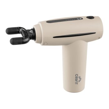 CRIVIT Mini Massage Gun »CMMG 3.7 A1« (Creme) - B-Ware sehr gut