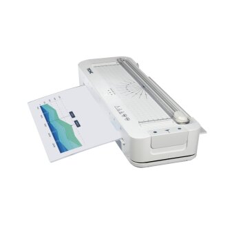 TRONIC® Laminiergerät, zum Heiß- und Kaltlaminieren (Weiß/Grau) - B-Ware sehr gut