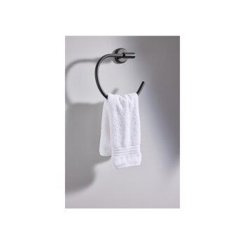 LIVARNO HOME WC-Bürstengarnitur / Kosmetiktuchbox / Toilettenrollenhalter / Handtuchhalter (Handtuchring) - B-Ware sehr gut