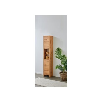 LIVARNO home Hochschrank »Verona« in hochwertiger Wotan-Eiche-Nachbildung - B-Ware neuwertig