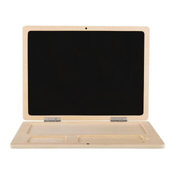 PLAYTIVE Holz Magnettafel und Laptop (Holzlaptop) - B-Ware sehr gut