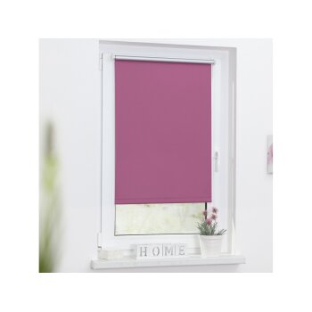 Lichtblick Thermo-Rollo Klemmfix, ohne Bohren, ab 45 x 150 cm (Fuchsia, 85x150 cm) - B-Ware neuwertig