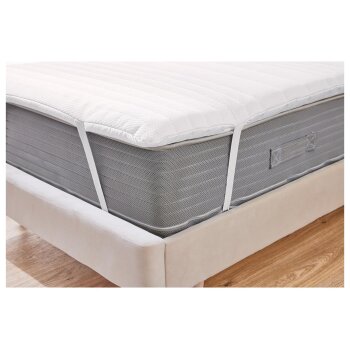 LIVARNO home Matratzentopper, aus Jersey, 90 x 190 cm - B-Ware neuwertig