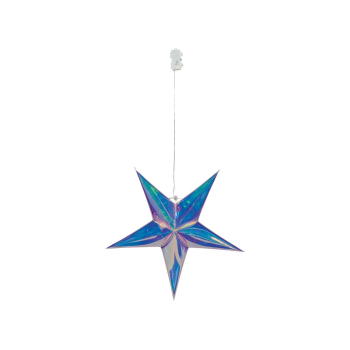 LIVARNO HOME Faltbarer Stern »Holographic 3D« (5 Punkte Stern) - B-Ware sehr gut
