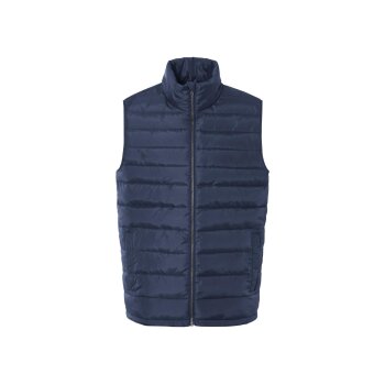 LIVERGY® Herren Steppweste, wasserabweisendes Obermaterial (navy, XL(56/58)) - B-Ware neuwertig