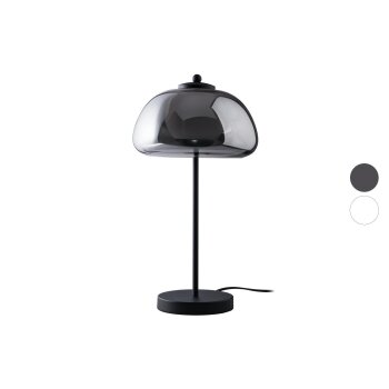 LIVARNO home LED-Tischleuchte, Lampenschirm aus...