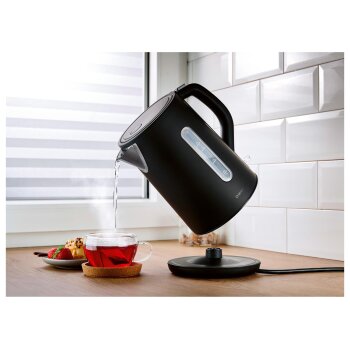 SILVERCREST® Wasserkocher »SWKO 3000 A1«, Spraylack (Schwarz) - B-Ware sehr gut