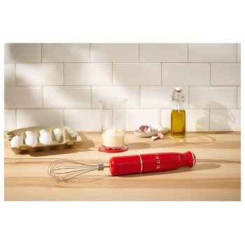 SILVERCREST® Stabmixer-Set »Retro 1973 SSMSR 600 A1« (Rot) - B-Ware neuwertig