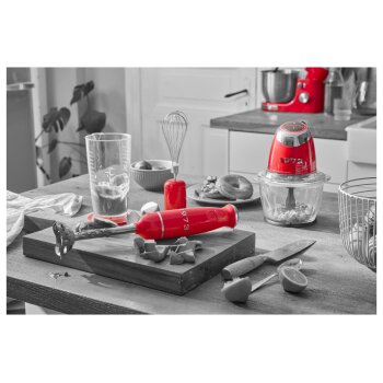 SILVERCREST® Stabmixer-Set »Retro 1973 SSMSR 600 A1« (Rot) - B-Ware neuwertig