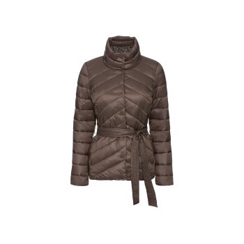 esmara® Damen Lightweight-Jacke in modischer Metallic-Optik (Beige, S(36/38)) - B-Ware sehr gut