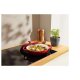 SILVERCREST® Servierpfanne Gusseisen 26 cm / 2,4 Liter (Rot) - B-Ware sehr gut