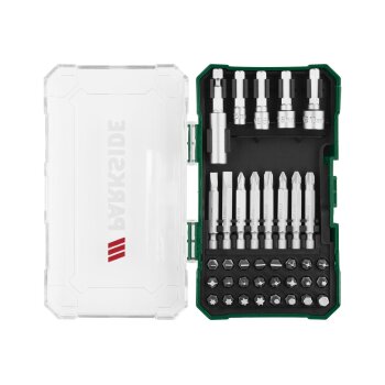 PARKSIDE® HSS-Spiralbohrer-Set / Steinbohrer-Set / Holzbohrer-Set / Bitschrauber-Set »PBB 4 C2« (Bitschrauber Set 37tlg.) - B-Ware sehr gut