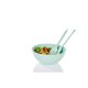 LIVARNO home Dressing-Shaker / Salatschüssel-Set (Salatbesteck mit Schüssel) - B-Ware sehr gut