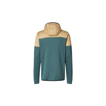 CRIVIT Herren Thermo-Funktionsjacke, mit Kapuze (grün/blau, M(48/50)) - B-Ware neuwertig