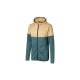 CRIVIT Herren Thermo-Funktionsjacke, mit Kapuze (grün/blau, M(48/50)) - B-Ware neuwertig