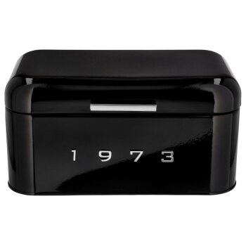 SILVERCREST® Brotkasten »1973«, aus pulverbeschichtetem Metall (Schwarz) - B-Ware sehr gut