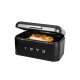 SILVERCREST® Brotkasten »1973«, aus pulverbeschichtetem Metall (Schwarz) - B-Ware sehr gut