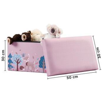 LIVARNO® Sitztruhe (Rosa) - B-Ware Transportschaden Kosmetisch