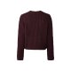 esmara® Damen Cardigan (Burgunder, M(40/42)) - B-Ware neuwertig