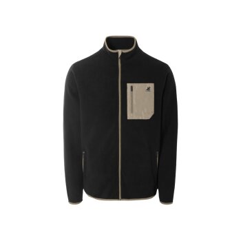 LIVERGY® x Grand Polo Herren Fleecejacke, kuschelig weich und warm (Black, L (52/54)) - B-Ware neuwertig