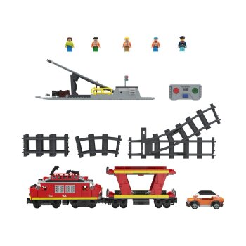 lupilu® Clippys Klemmbaustein-Set, Güterzug - B-Ware sehr gut