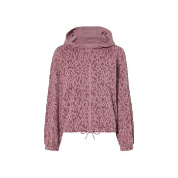 esmara® Damen Sweatjacke, mit Baumwolle (Rosa, M (40/42)) - B-Ware neuwertig