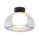 LIVARNO home LED-Wand- und Deckenleuchte, Lampenschirm aus hochwertigem Glas (Transparent) - B-Ware neuwertig