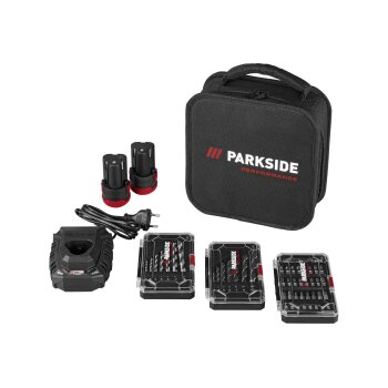 PARKSIDE PERFORMANCE® 12 V Akku-Bohrschrauber-Starterset, mit Akku und Ladegerät - B-Ware sehr gut