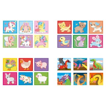 Playmais Little Mosaic, mit farbenfrohen Motiven - B-Ware