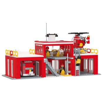 lupilu® Polizeistation / Feuerwehrstation / Lidl-Filiale / Tierklinik - B-Ware